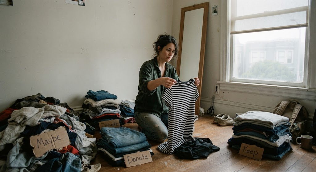 How to Edit Your Wardrobe in a Weekend — Without Regretting Half of It by Monday