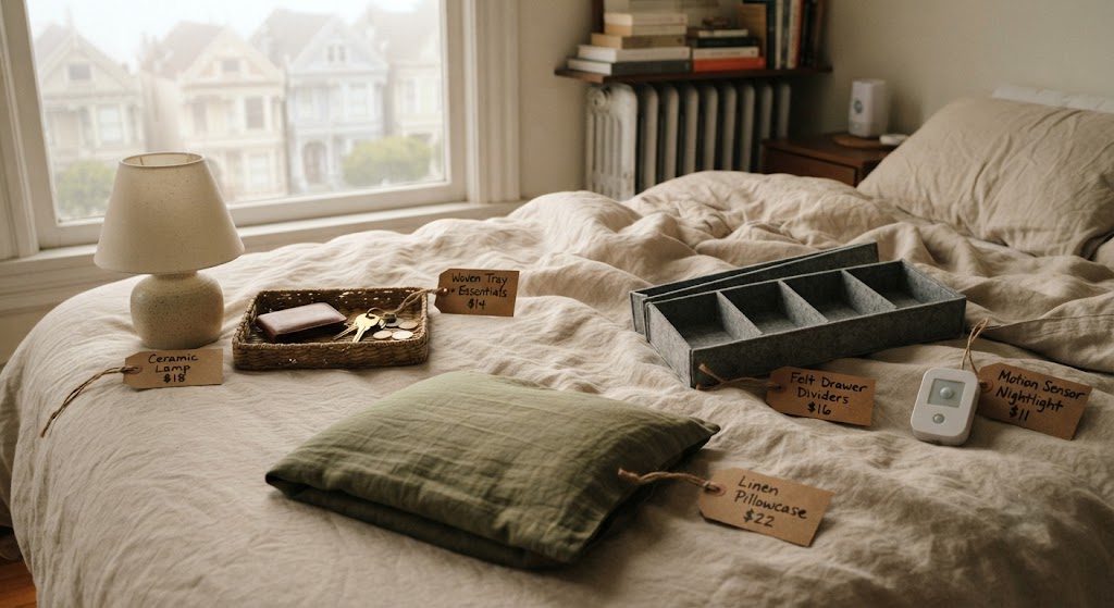 Budget Bedroom Essentials — Drawer and Dream Five Bedroom Products Under $50 — Drawer and Dream