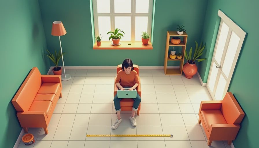 Visual context for room planner