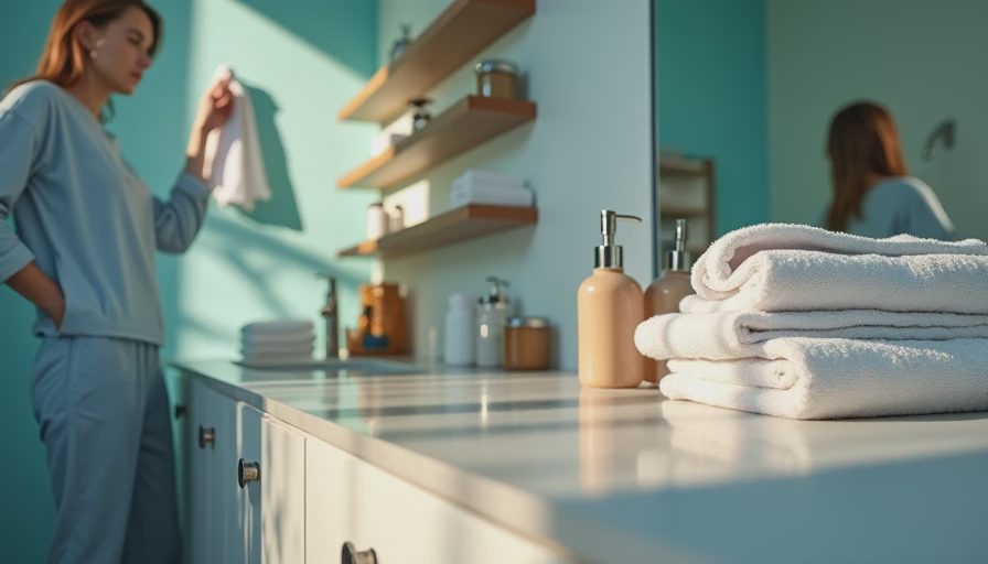 Illustration for bathroom shelves