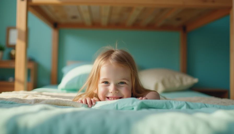 Illustration for kids bedroom sets