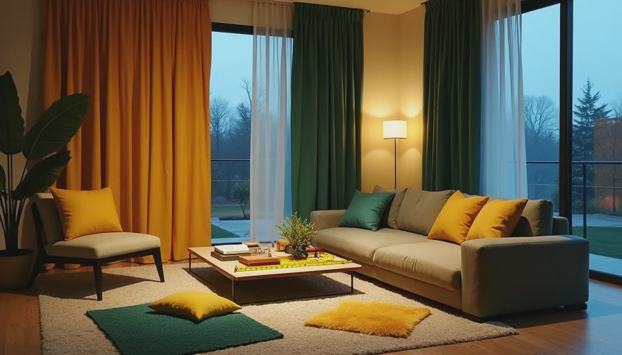Illustration for 108 inch drapes and curtains