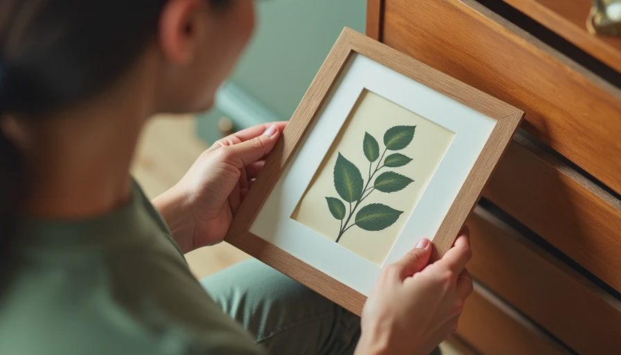 Visual context for and wall art