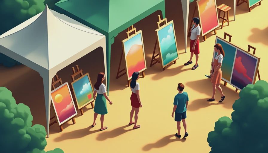 Illustration for cool cool art